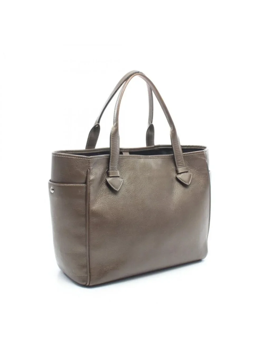 Loewe Tote Heritage Blanc Leather